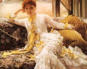 詹姆斯蒂索 - Spring Specimen of a Portrait